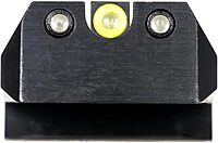 NIGHT FISION Standard Height Perfect Dot Tritium Night Sight Set for 1911