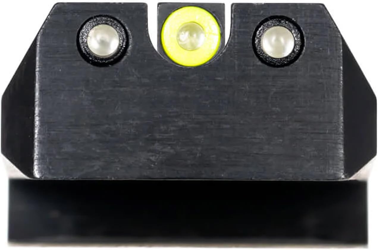 NIGHT FISION Standard Height Perfect Dot Tritium Night Sight Set for 1911