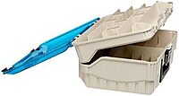Plano Two Level Magnum 3500 Tackle Box, Beige, 1-(Pack),Sandstone/Blue