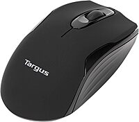 Targus W575 Wireless Optical Mouse, Full Size, Black, AMW575TT