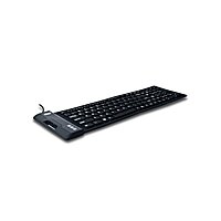 Adesso AKB-222UB - SlimTouch 222 Waterproof Flexible Keyboard for Windows 8/7/Vista/XP/2000, Compact Size