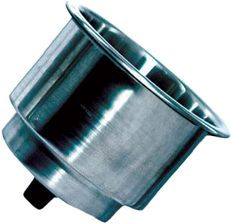 Tigress Stainless Steel Boat Cup Insert with Drain Hole