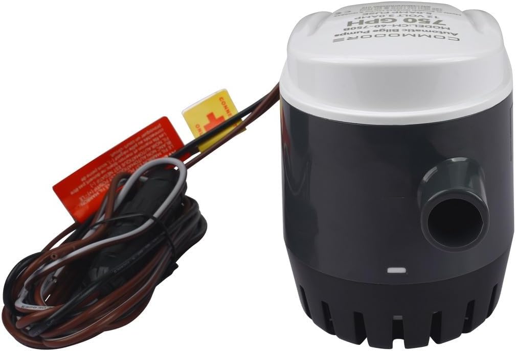 COMMODORE 60-Series 750 GPH / 12V Automatic Bilge Pump