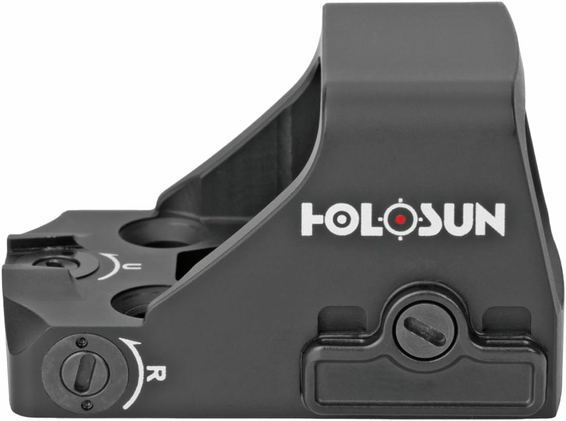 HOLOSUN HS407K X2 Red 6 MOA Dot Open Reflex Optical Sight for Subcompact Pistols
