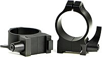 WARNE 1BLM CZ 550 Quick Detach Scope Rings, Solid Steel, Vertically Split, 1 inch, Med Matte