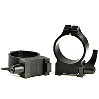 WARNE 1BLM CZ 550 Quick Detach Scope Rings, Solid Steel, Vertically Split, 1 inch, Med Matte