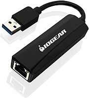IOGEAR USB 3.0 to Ethernet Adapter - LAN Network Adapter - Gigabit (10/100/1000Mbps) - USB Powered - Nintendo Switch - Windows - Linux - MacBook Air - Chromebook - Surface - GUC3100