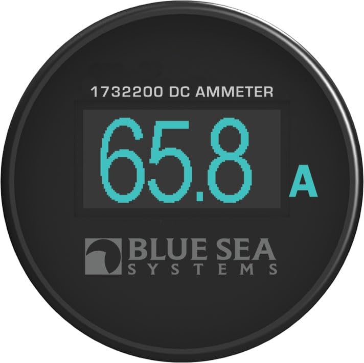 BLUE SEA SYSTEMS Mini OLED Meters for Marine, RV and More