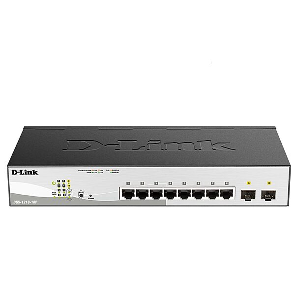 D-Link DGS-1210 Series Gigabit Smart Managed PoE+ Switches