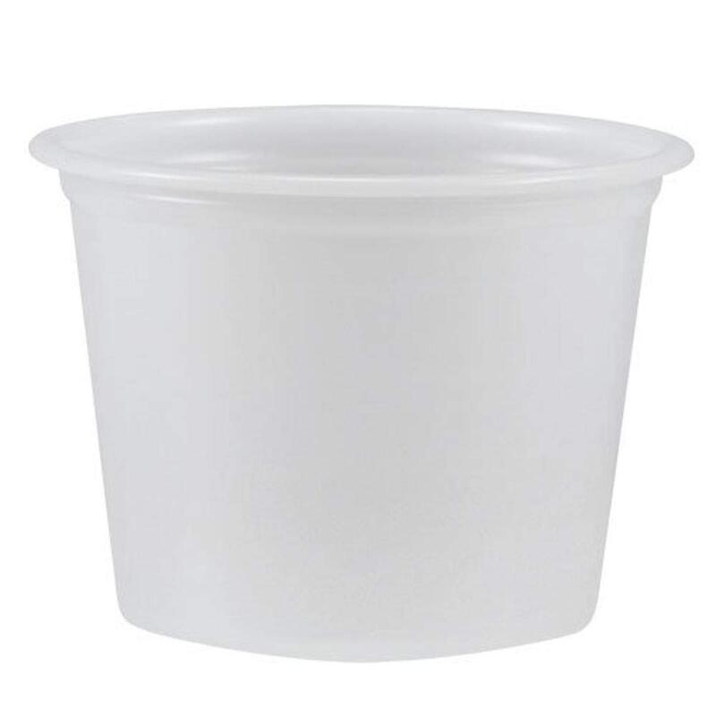 Solo Polystyrene Portion Cups, 1-ounce Medicine Souffle Cups, Translucent, Carton of 2,500