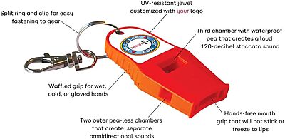 RESQME Whistle For Life - Safety Whistle
