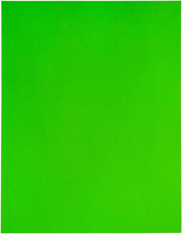 JAM PAPER Mailing Address Labels - Self-Adhesive Rectangular