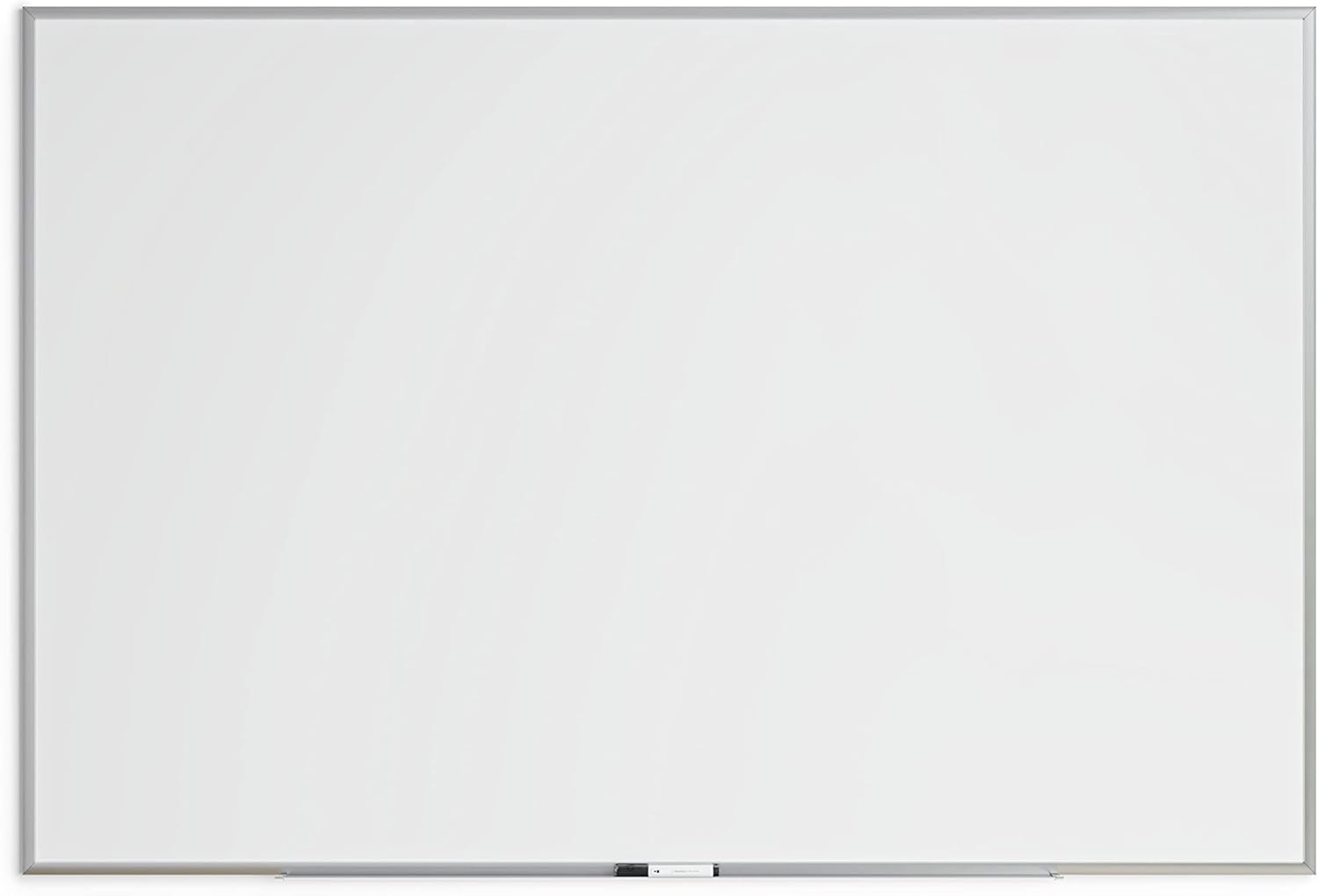 U BRANDS Magnetic Dry Erase Board, Silver Aluminum Frame