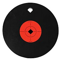 Birchwood Casey World of Targets AR500 Steel Single Hole Gong Target 3/8" Thick