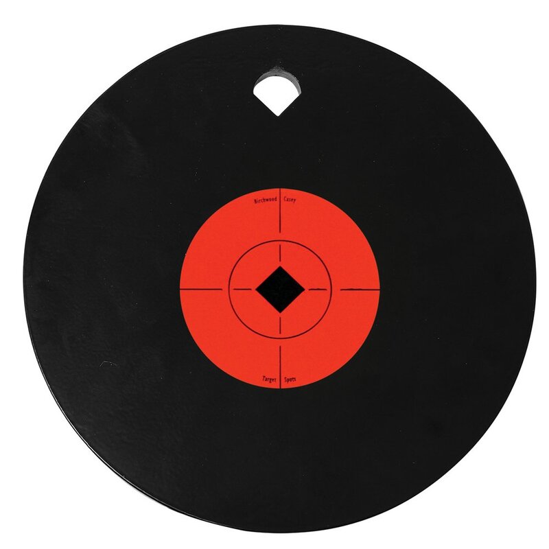 Birchwood Casey World of Targets AR500 Steel Single Hole Gong Target 3/8" Thick