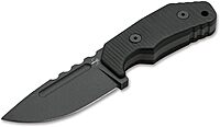 BÖKER PLUS Little Dvalin Fixed Blade EDC Knife - D2 Tanto - G10 - Kydex Sheath