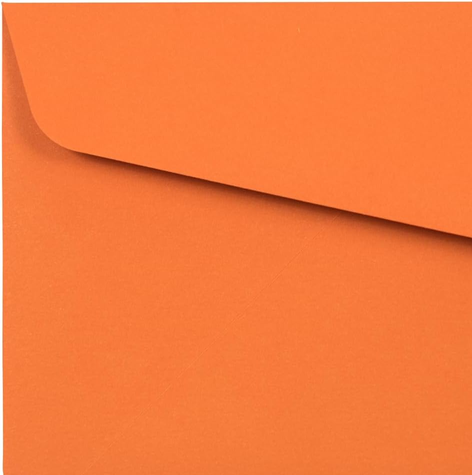 JAM Paper Booklet Invitation Envelopes, Gummed Seal, 30% Recycled