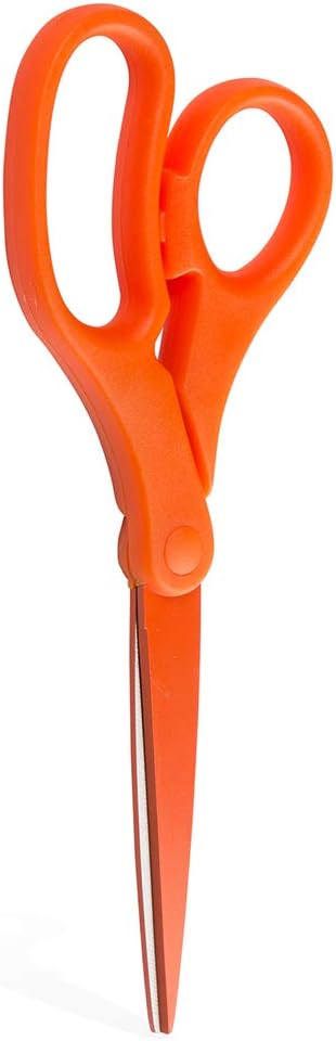 JAM PAPER Precision Scissors - 8 Inch Stainless Steel Blades
