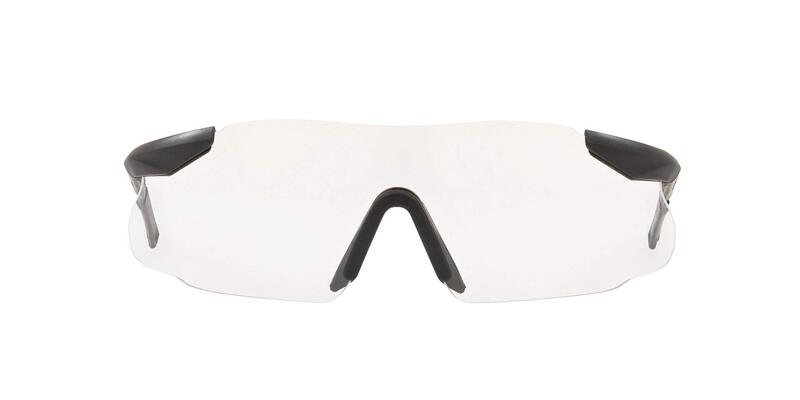 Oakley ESS Man Sunglasses Black Frame, Clear Lenses, 33MM