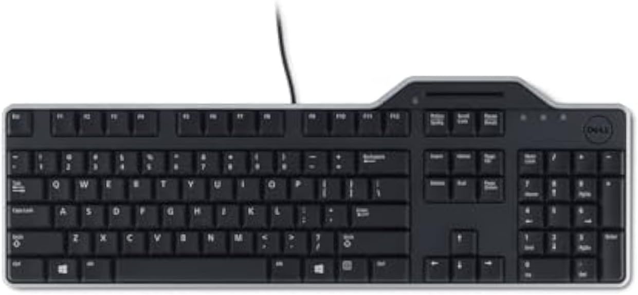 Dell OptiPlex Smart Card Keyboard, Black, KB-813