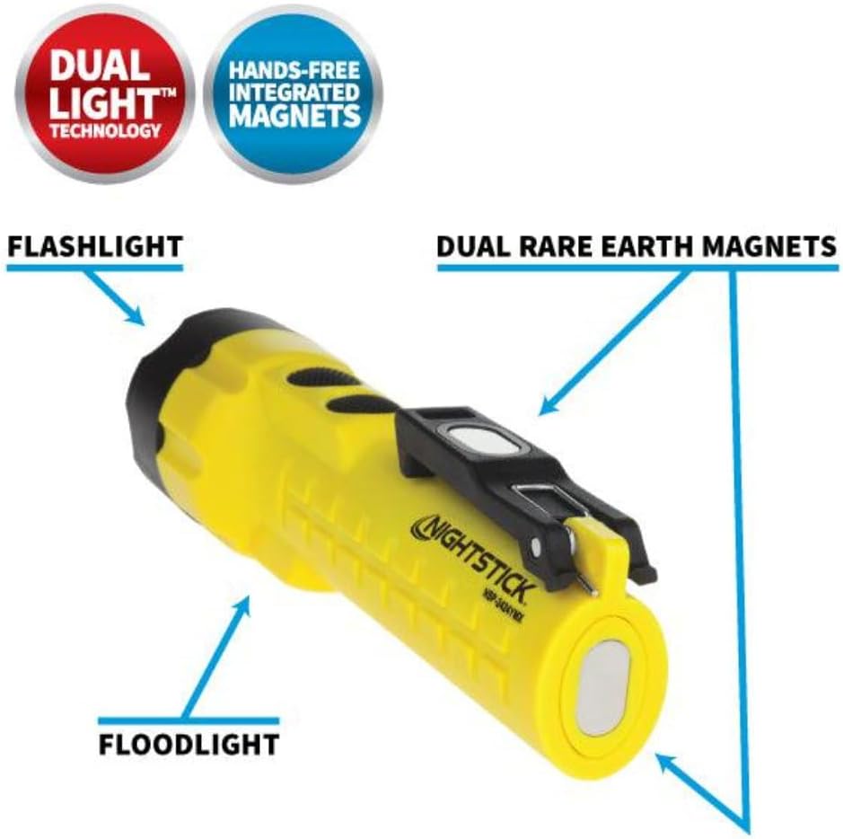 Nightstick NSP-2424 Dual-Light Handheld Flashlight