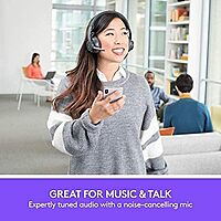 Logitech Zone Wireless Certified for Microsoft Teams Bluetooth Headset, Graphite