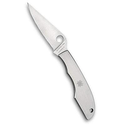 SPYDERCO GrassHopper Non-Locking Folding Knife PlainEdge