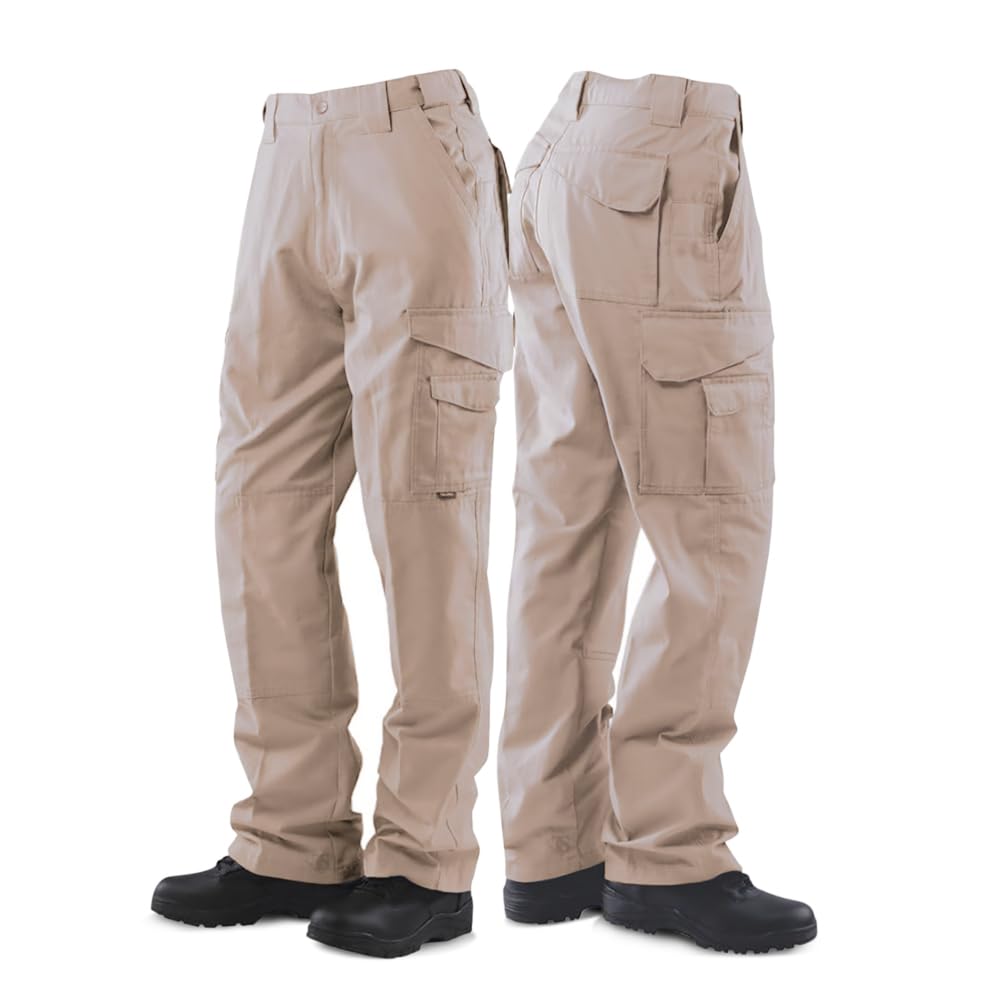 TRU-SPEC 24-7 Original Tactical Pants for Men - Water-Resistant Cargo Work Pants with Concealed Carry and Knee Pad Openings