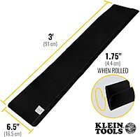 Klein Tools 450-330 Cable Management Sleeve, Cord Management for Home, Office or Job, 1-3/4-Inch Max Diameter, 3-Foot Length