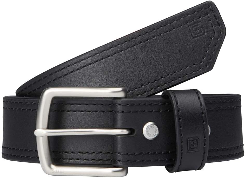 5.11 Tactical Men's 1.5-Inch Full Grain Matte Leather Arc Duty Belt