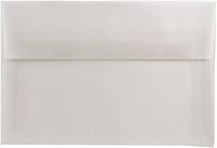 JAM PAPER Translucent Vellum Invitation Envelopes - Clear