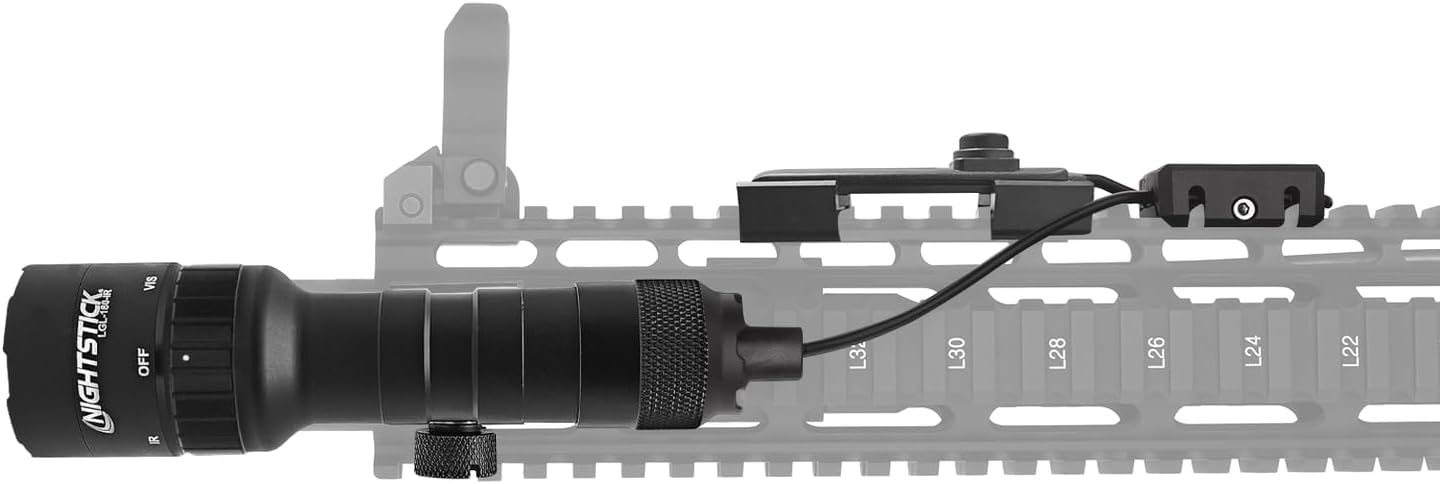 NightStick LGL-180-IR Long Gun Light 1100 Lumen Remote Pressure Switch