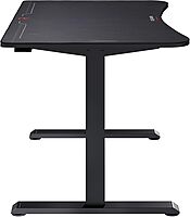 RESPAWN 1048 Gaming Desk - 48in Computer Desk With Mouse Pad, PC Workstation With Cable Management, Home Office Gaming Table - Black 48 in