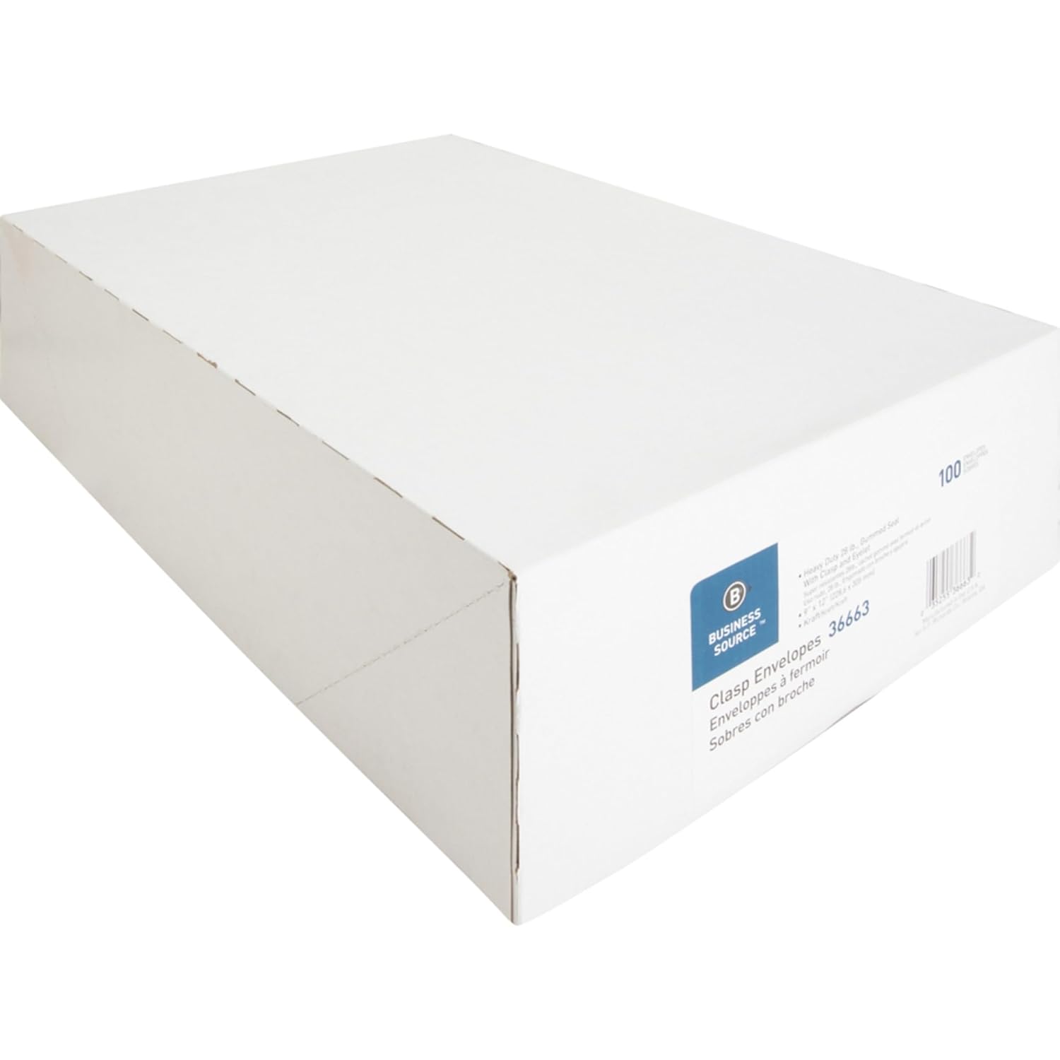 Business Source BSN36663 - Business Source Heavy-Duty Clasp Envelopes