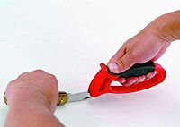 Lansky Deluxe Quick Edge Knife Sharpener with Replaceable Carbide Element (Red) - LSTCN