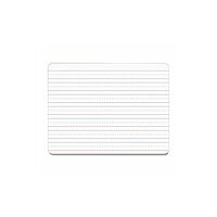 U Brands Double-Sided Dry Erase Lap Board, 12 x 9 in, White Surface, 10/Pack