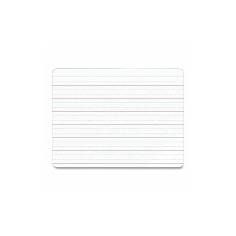 U Brands Double-Sided Dry Erase Lap Board, 12 x 9 in, White Surface, 10/Pack