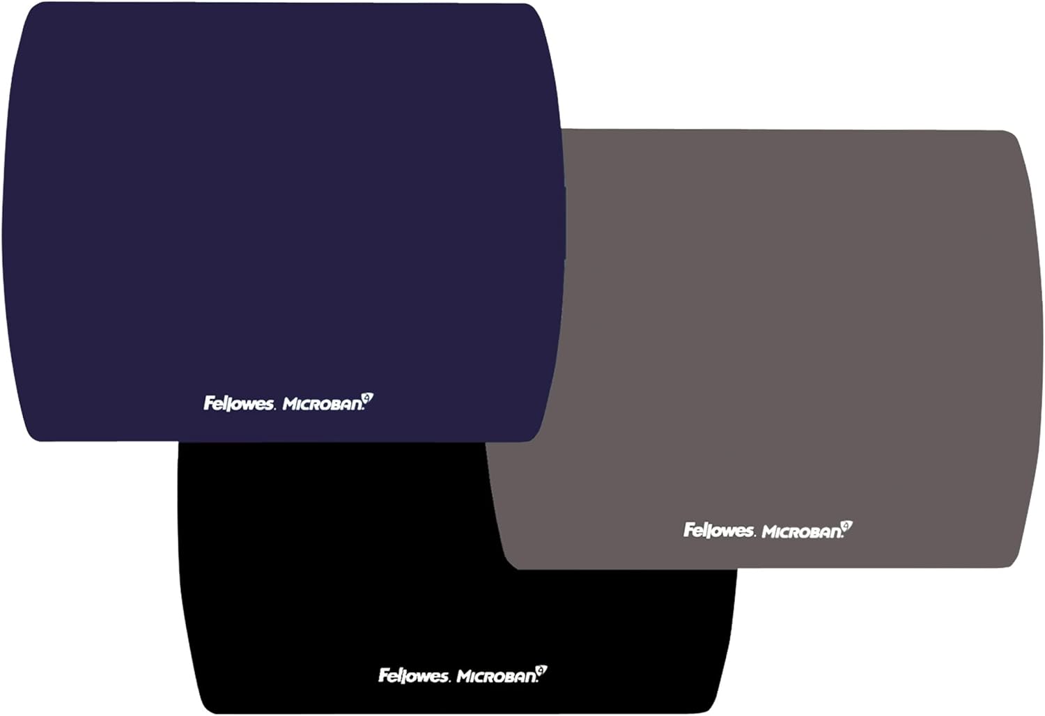 Fellowes Microban Black Ultra Thin Mouse Pad (5908101) 7 x 9 inches