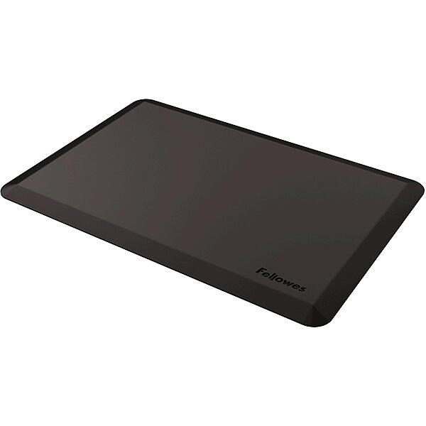 Fellowes Anti-Fatigue Wellness Floor Mat, Rectangular, 36in x 24in, Black