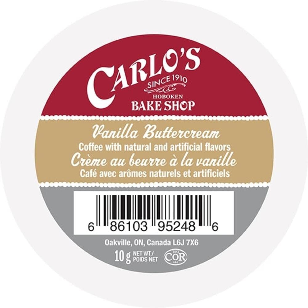 Cake Boss Single-Serve K-Cup Coffee, Vanilla Buttercream, Box Of 24 Pods