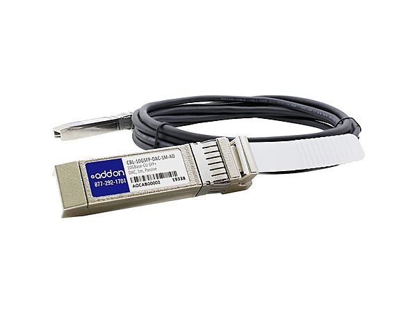 ADDON FORCE10 NETWORKS CBL-10GSFP-DAC-1M COMPATIBLE TAA COMPLIANT 10GBASE-CU SFP