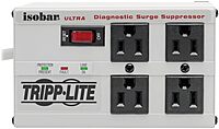 TRIPP LITE Isobar Series Surge Protector Power Strip, Metal, 3330 Joules, 6 ft Cord