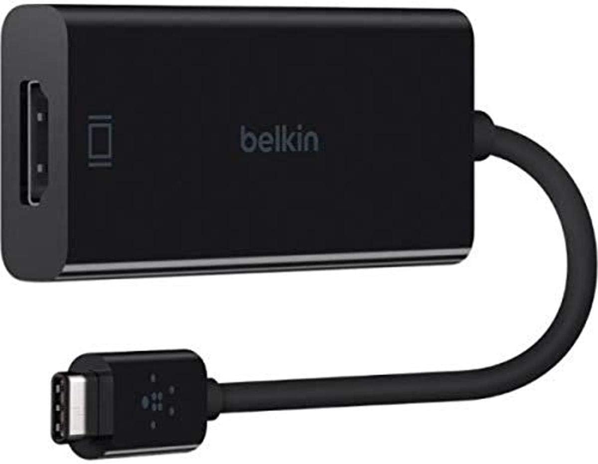 Belkin B2B144-BLK USB-C to HDMI Adapter - 4K@60Hz, Black