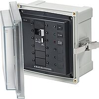 Blue Sea 3123 - SMS Panel Enclosure w/ELCI (32A) & 3 Blanks - 230V AC