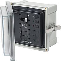 Blue Sea 3123 - SMS Panel Enclosure w/ELCI (32A) & 3 Blanks - 230V AC