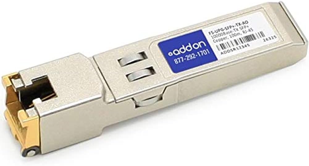 ADDON F5 Networks Compatible TAA Compliant 10G SFP+ RJ45 30M Transceiver