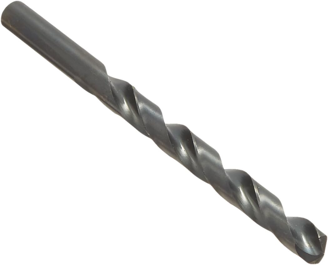IRWIN 21/64 in Black Oxide Fractional Drill Bit, Jobber (135°) - 67521