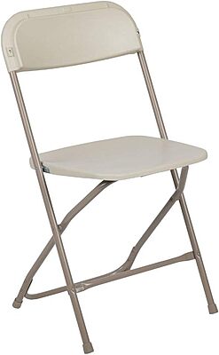 Flash Furniture Hercules Series Commercial-Grade Plastic Folding Chair - 650LB Weight Capacity