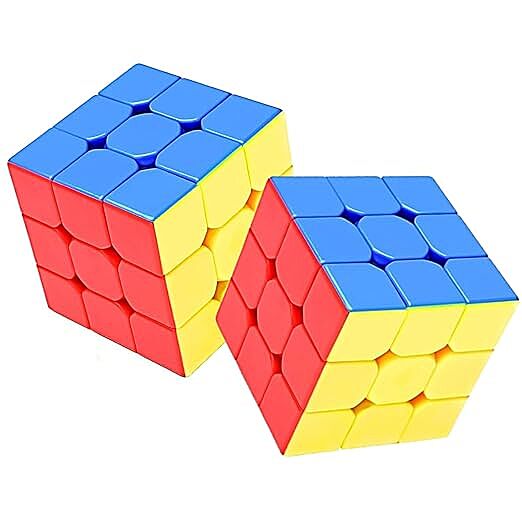 Rubik's Magic Cube (3X3) Pack of 2