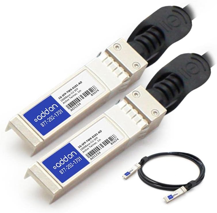 AddOn Dell 332-1666 Compatible TAA 10GBase-CU SFP+ to SFP+ Direct Attach Cable (5m)